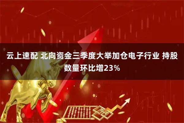 云上速配 北向资金三季度大举加仓电子行业 持股数量环比增23%
